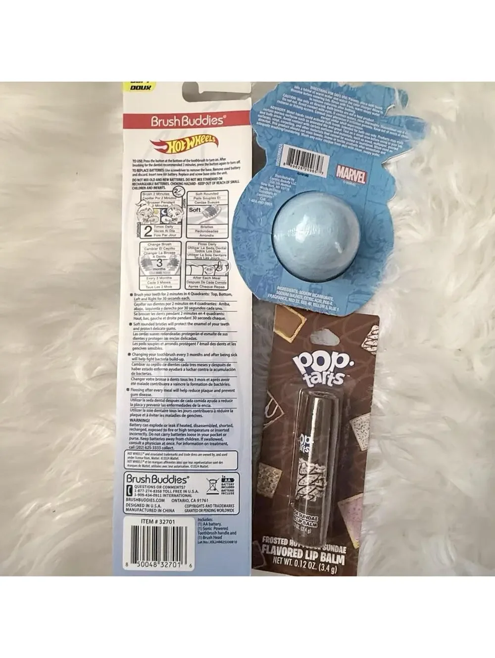 Little Boys big kid Brush‎ Buddies HotWheels Sonic Electric Toothbrush